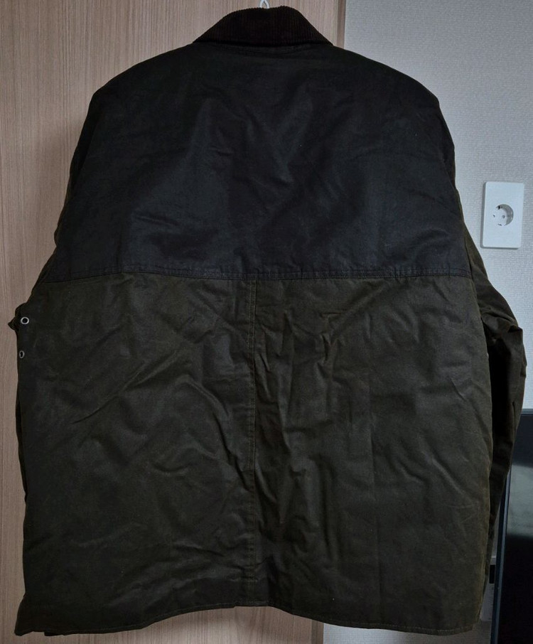 [ZARA] 자라 투톤 컬러 왁스 자켓 M (새상품)--1