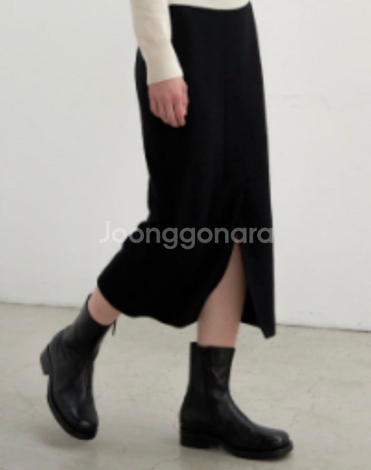 (새상품) GBH 지비에이치 울 롱스커트--0