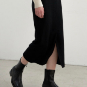 (새상품) GBH 지비에이치 울 롱스커트