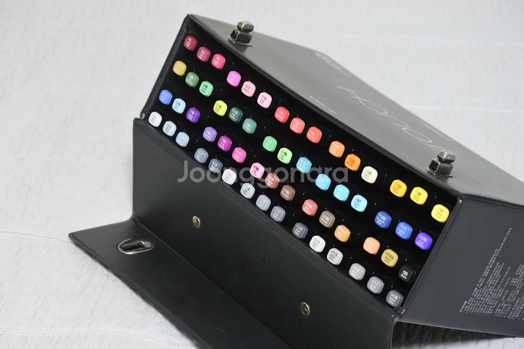 신한 터치 트윈 마카 60 A 세트 및 코픽 마카--1