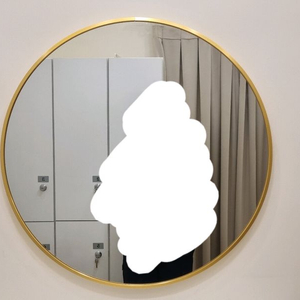 원형 거울 _ 골드 프레임