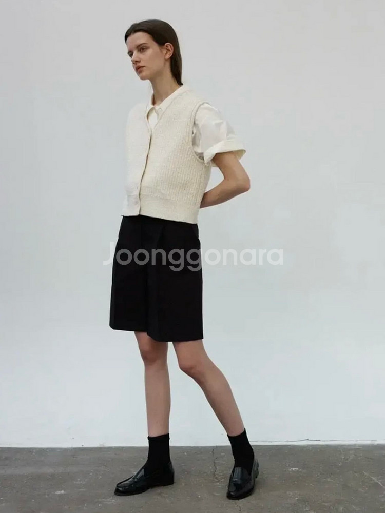 낫띵리튼 버뮤다 팬츠 silky cotton bermu--1