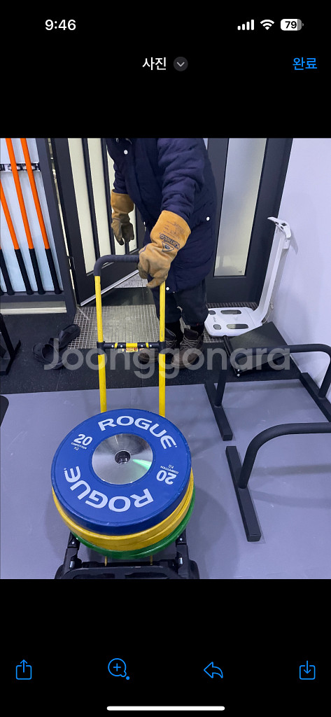 로그[ROGUE] 컴페티션 원판 풀셋--3