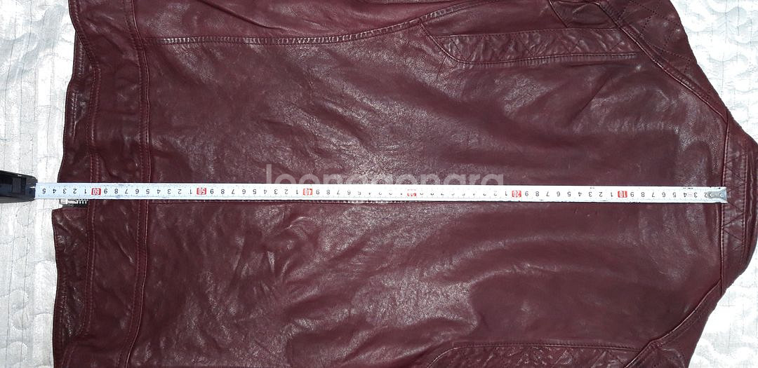 가죽 자켓 와인 컬러 95사이즈 새제품 판매합니다.--8