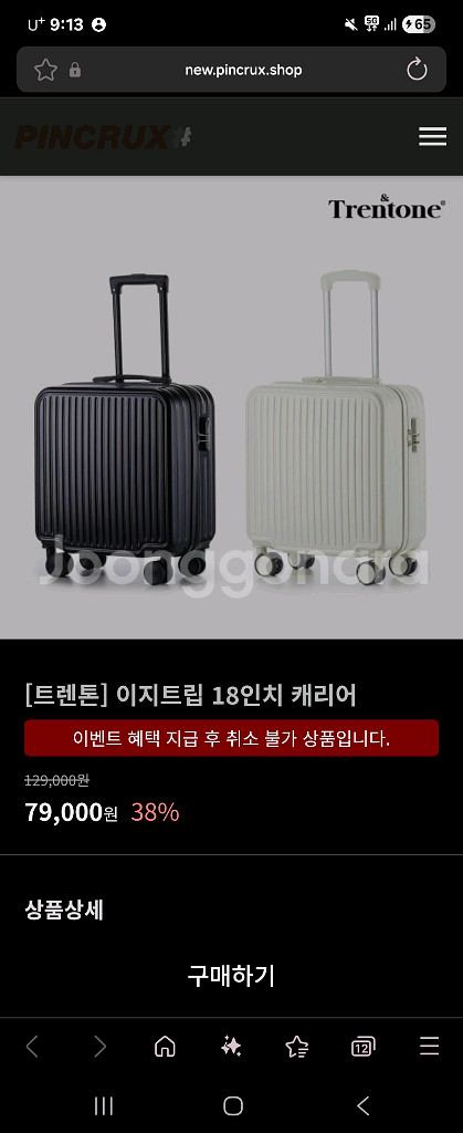 트렌톤이지트립18인치캐리어--1