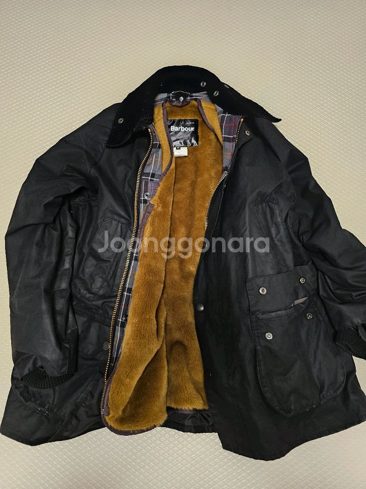 바버 비데일 블랙 42 + 웜 파일 라이너 36 일괄--0