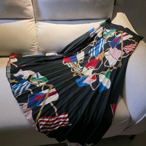 산드로 국기 스커트 청자켓 세트