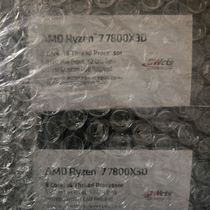 AMD 라이젠7-5세대 7800X3D 정품(새제품)