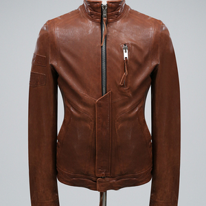 가죽 자켓 브라운 95사이즈 새제품 판매합니다.