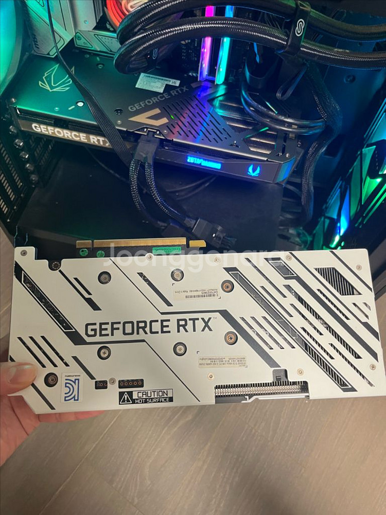 갤럭시 3060ti EX White 8GB 그래픽카드--2