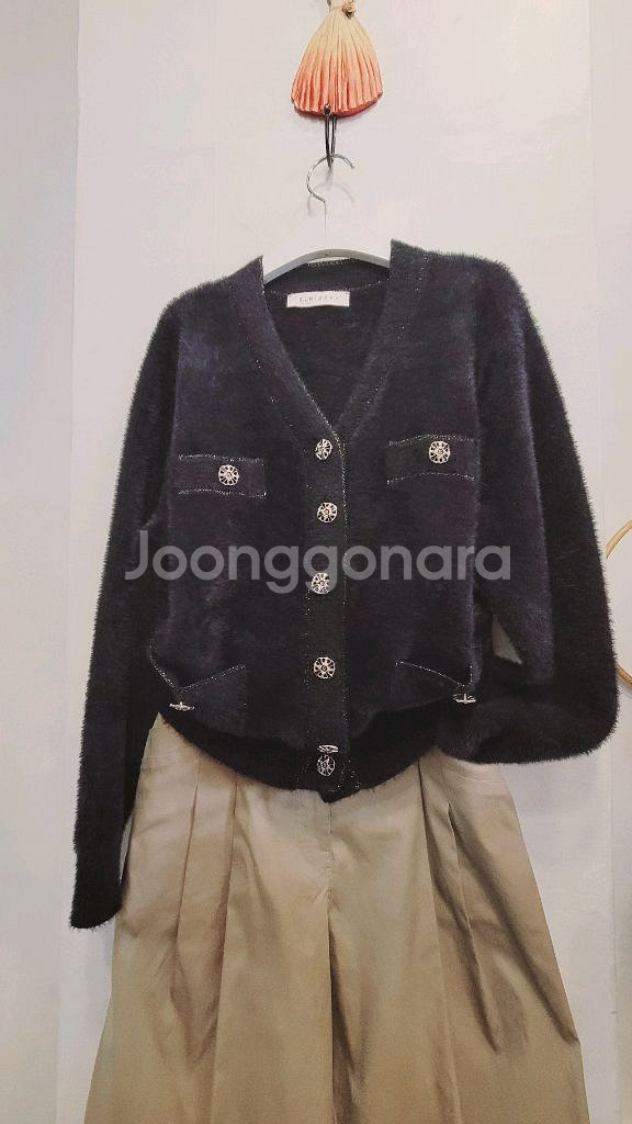 S.L RIAHH 에코퍼 스판가디건. 타임 핀턱 배기팬--1