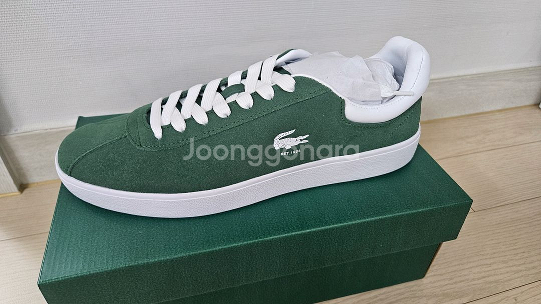 라코스테 베이스샷 스니커즈 단화--0