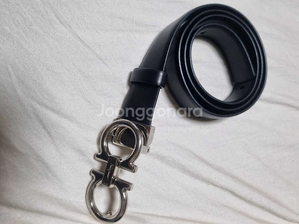 페라가모 여성벨트 블랙 양가죽--2