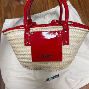 자크뮈스 라탄백 바스켓백