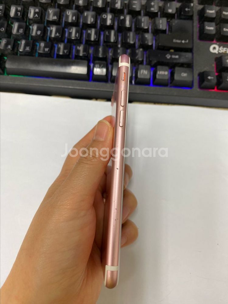 아이폰7 로즈골드 액정SS급 128GB 배터리100%--4