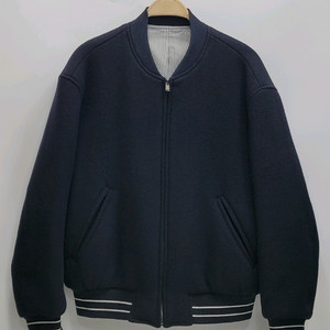 클럽모나코 22FW 울 봄버 자켓 블루종 항공점퍼 S