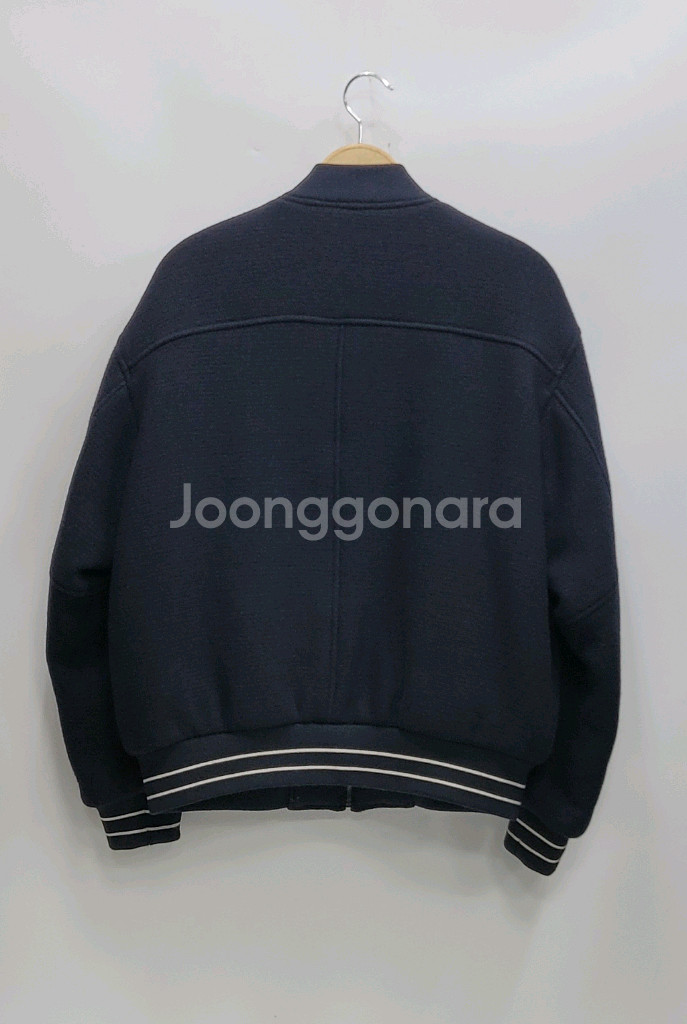 클럽모나코 22FW 울 봄버 자켓 블루종 항공점퍼 S--1