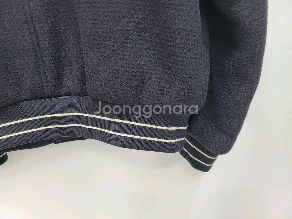 클럽모나코 22FW 울 봄버 자켓 블루종 항공점퍼 S--4