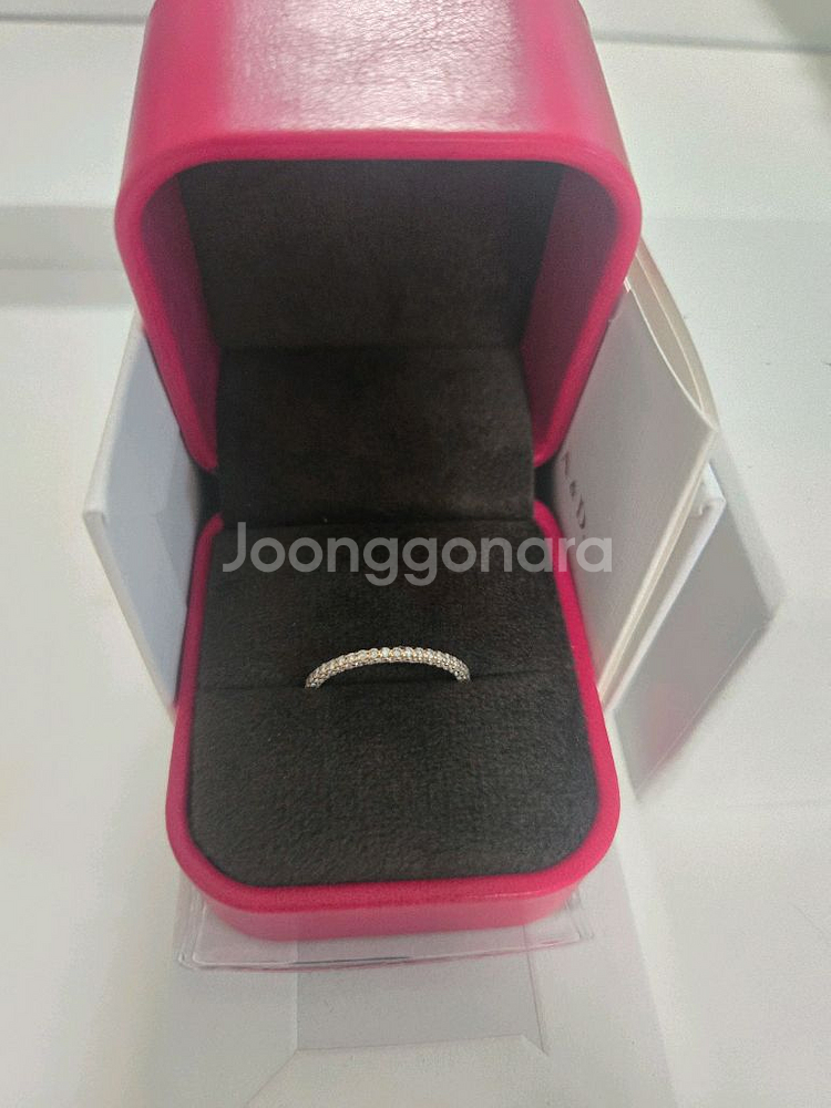 도나앤디 파베 다이아몬드 반지 1줄--3