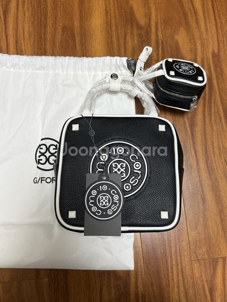 G/FORE 지포어 블랙 골프 토트백 새상품--0