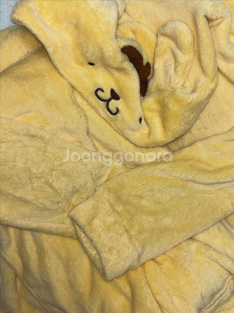 폼폼푸린 후드 수면잠옷 파자마 상하의 세트--2