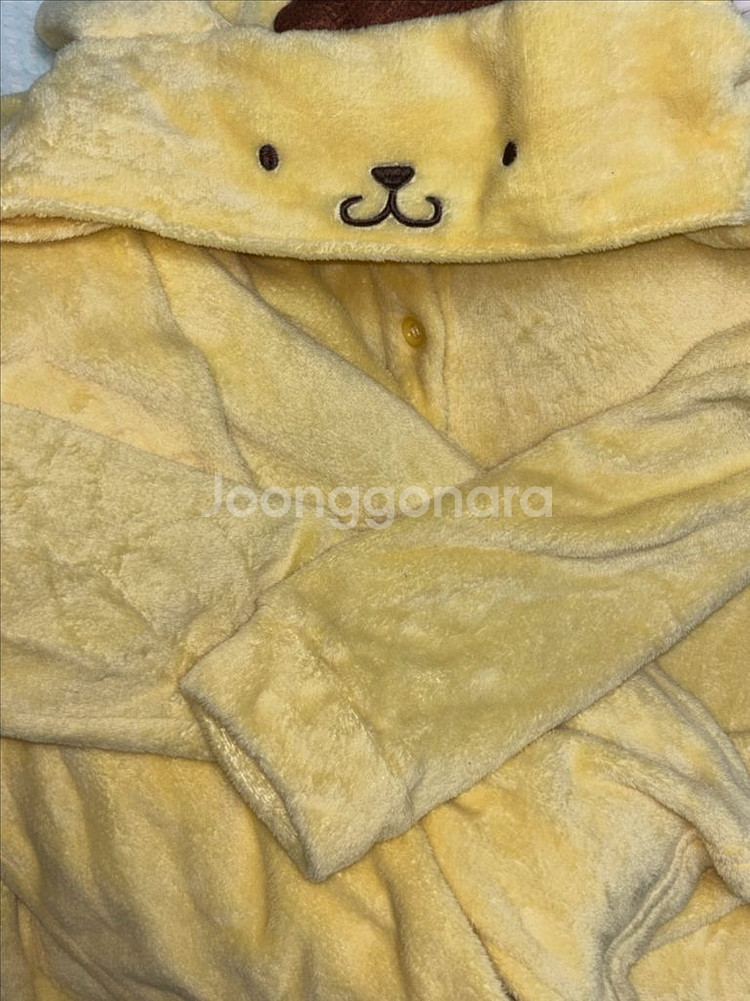 폼폼푸린 후드 수면잠옷 파자마 상하의 세트--0