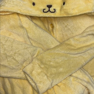 폼폼푸린 후드 수면잠옷 파자마 상하의 세트