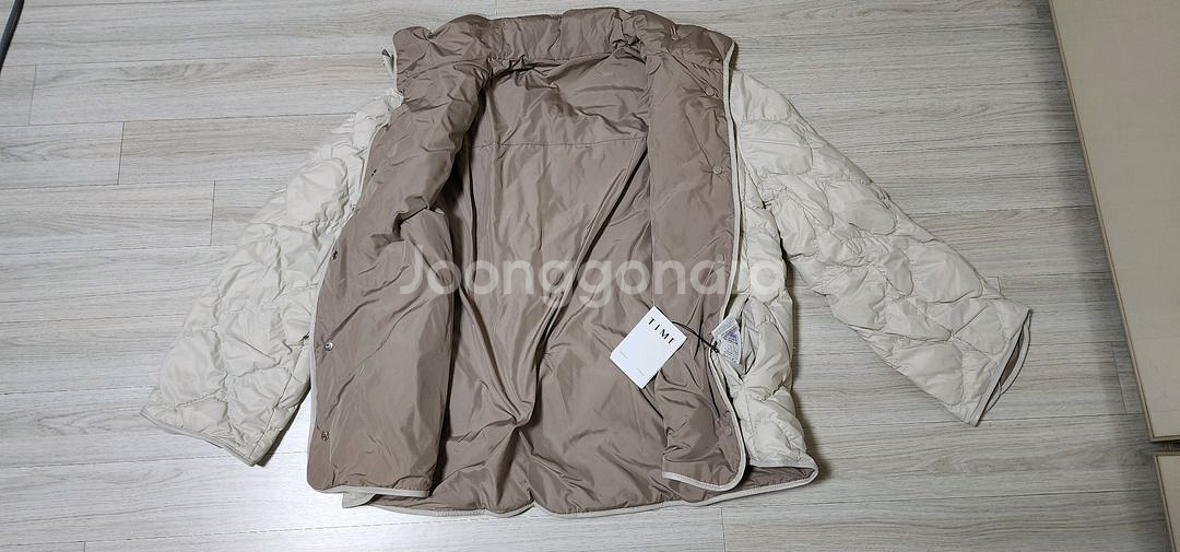 25년 타임 고액 구스 패딩&파우치..새상품~!!!--7
