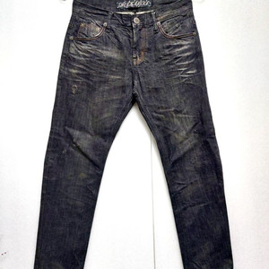 버커루 청바지30-31/빈티지 워싱최고/블랙진