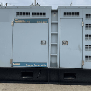 방음디젤발전기 커민스 (중고) 120kW