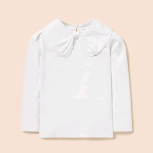 빈폴키즈 포인트카라 긴팔티 150