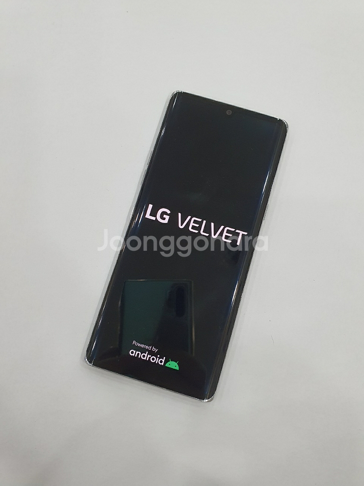 LG 벨벳 128GB 화이트 상태굿 정상단말기 입니다.--0