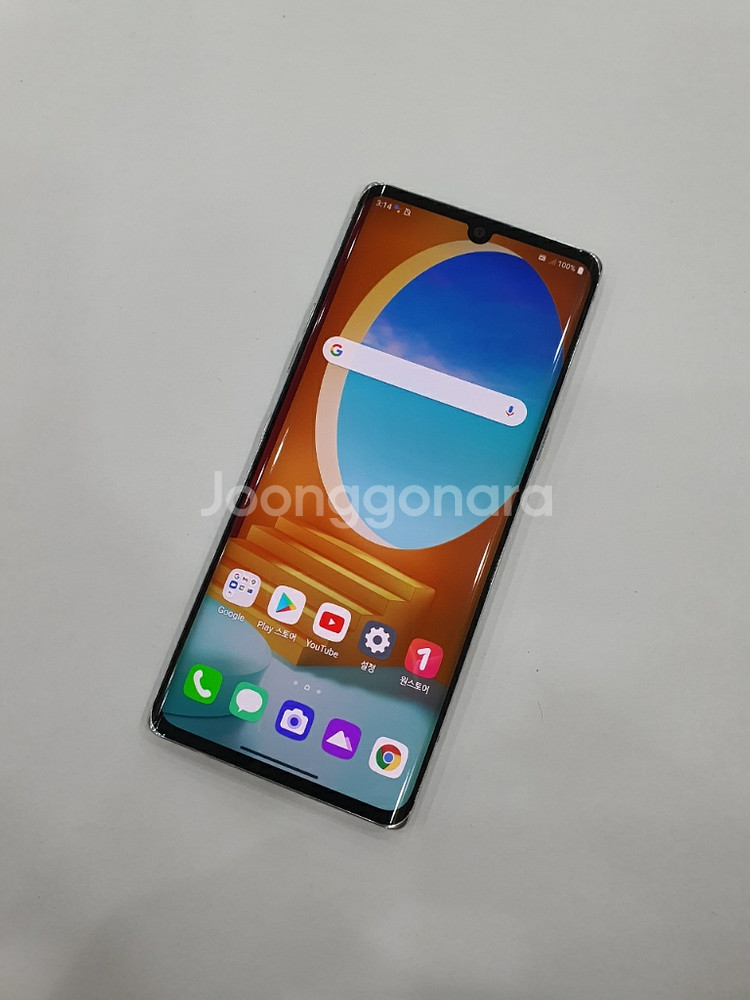 LG 벨벳 128GB 화이트 상태굿 정상단말기 입니다.--1