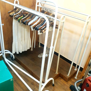 매장용 이동식 철재 행거 4개일괄