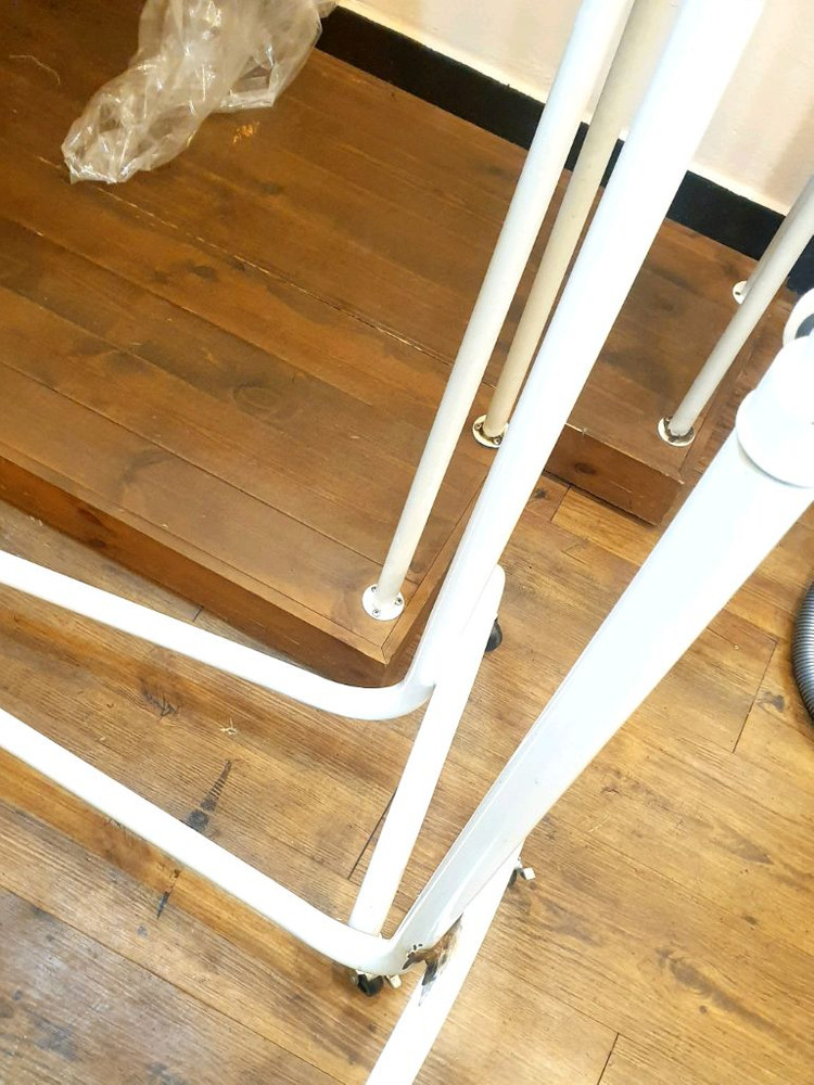 매장용 이동식 철재 행거 4개일괄--3