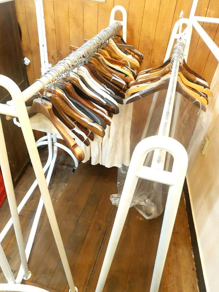 매장용 이동식 철재 행거 4개일괄--5