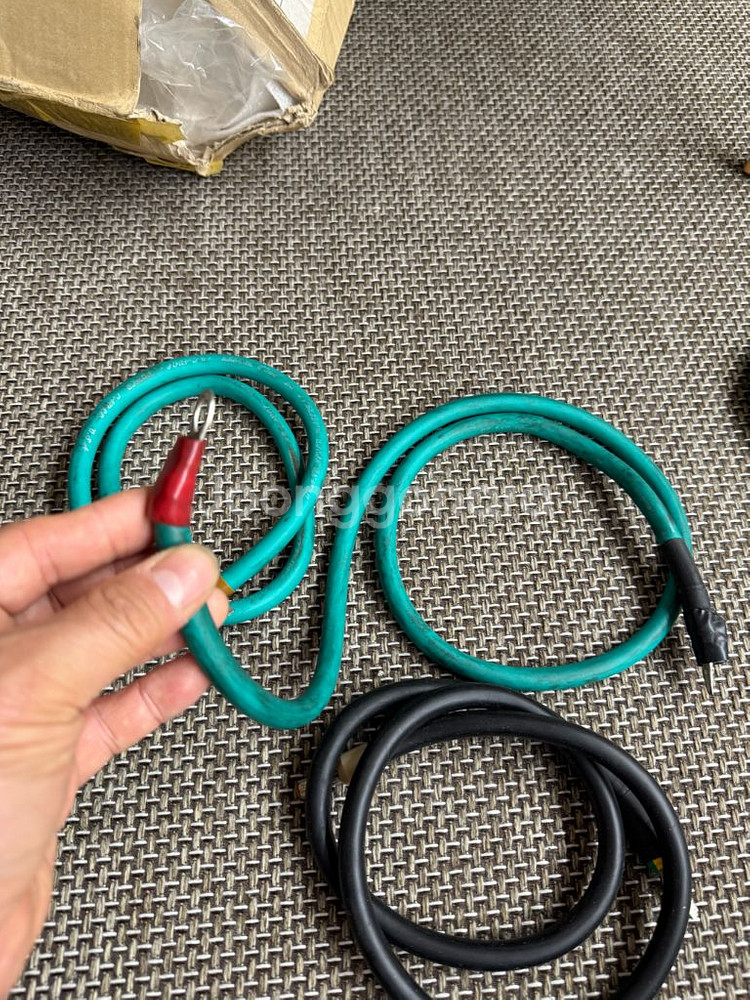 후루카와 오디오 케이블 휴즈박스 포함--1