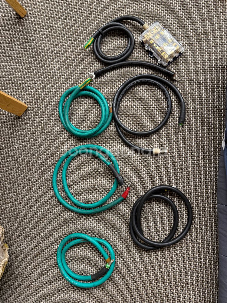 후루카와 오디오 케이블 휴즈박스 포함--0