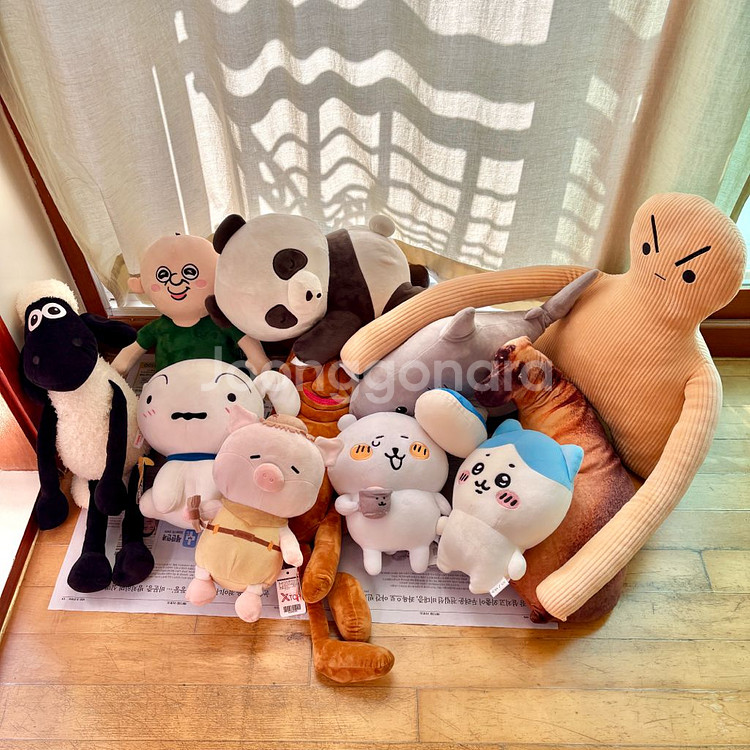 뽑기 인형 중-대형 11개 일괄--0