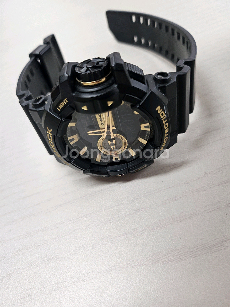 지샥 G-SHOCK 빅페이스 흑금--3
