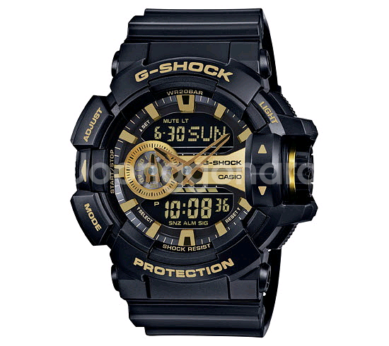 지샥 G-SHOCK 빅페이스 흑금--0