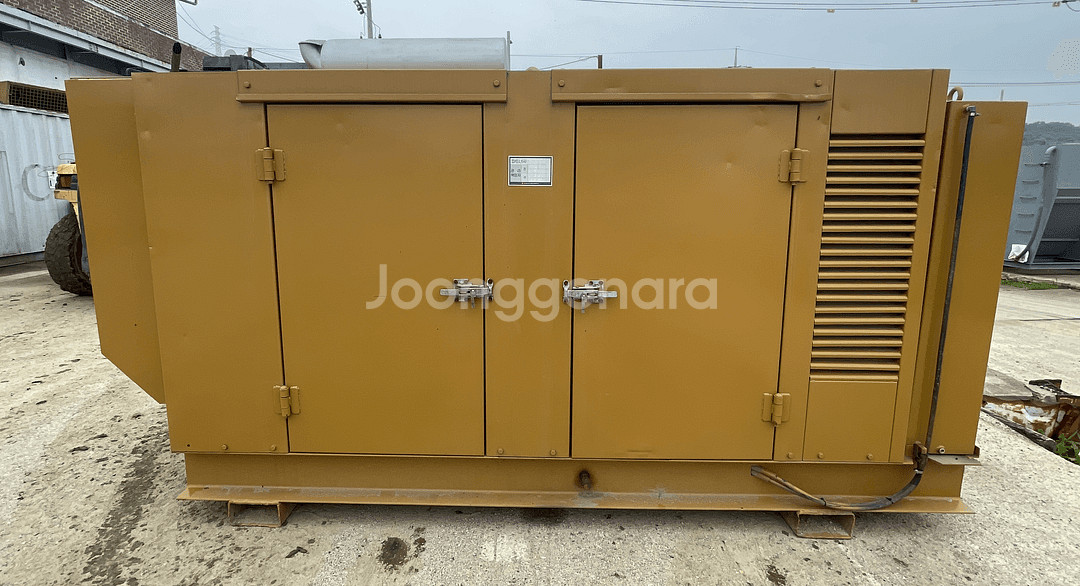 방음디젤발전기 현대엔진 (중고) 75kW--0