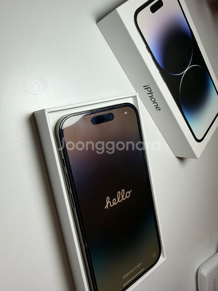 아이폰14pro 256GB 스페이스블랙--0