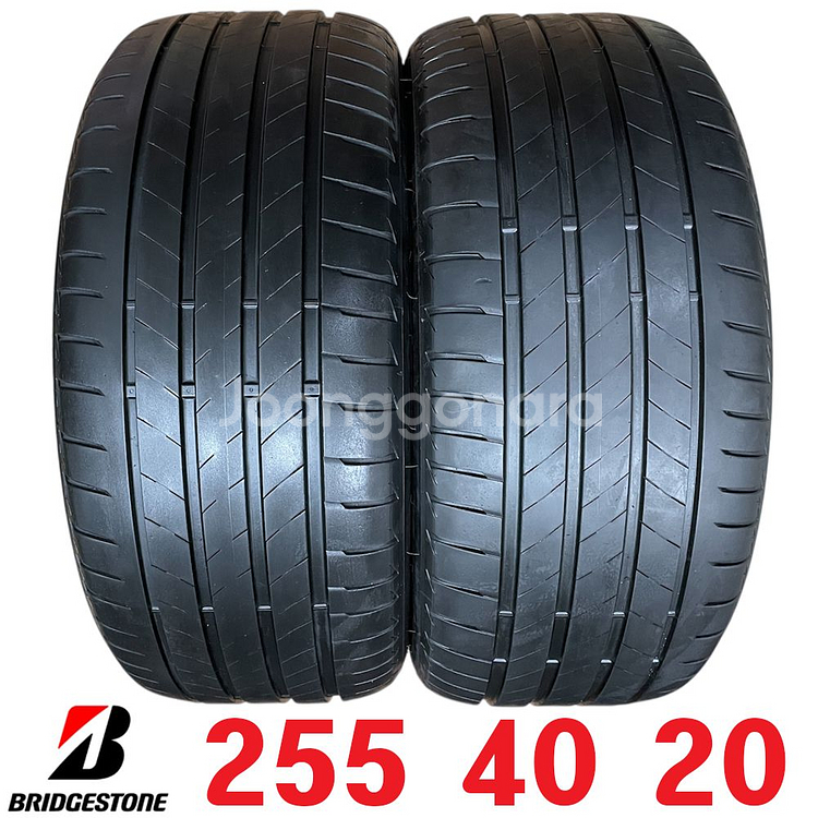 255 40 20(중고)브리지스톤 투란자 2본가격--0