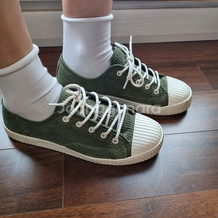 자라 코듀로이 스니커즈 운동화 37(240)--0