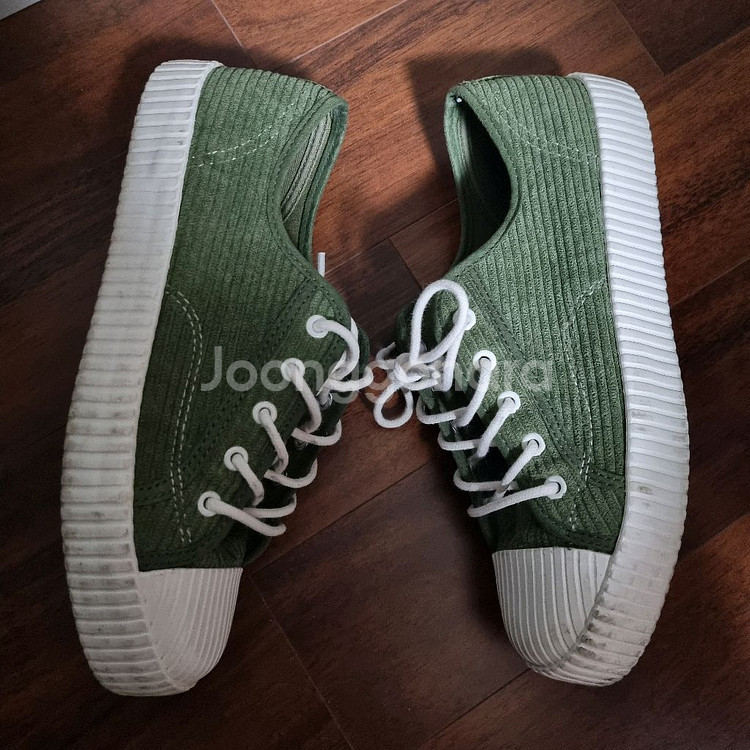 자라 코듀로이 스니커즈 운동화 37(240)--3