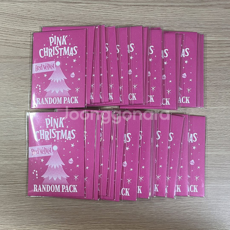 2023 레드벨벳 핑크크리스마스 트레카 포카 포토카--0