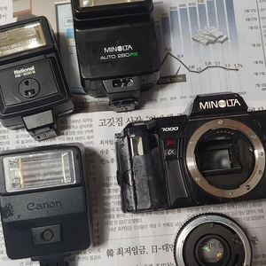 부품용(고장) 미놀타 7000a 필름카메라 팝니다.