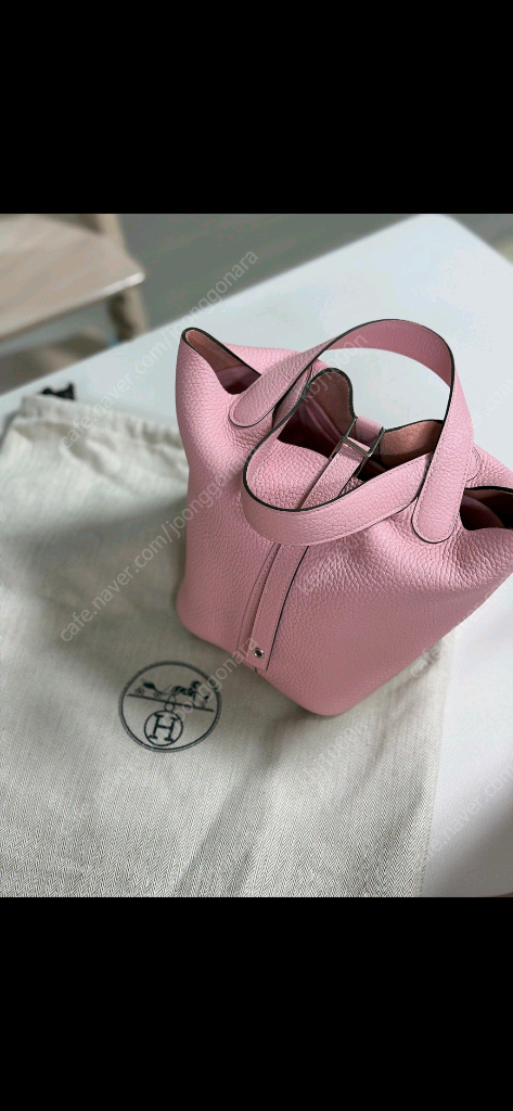 에르메스 피코탄18 로즈 사쿠라 B각인 이미지