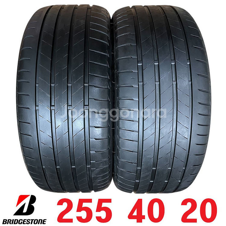 255 40 20(중고)브리지스톤 투란자 2본가격--0